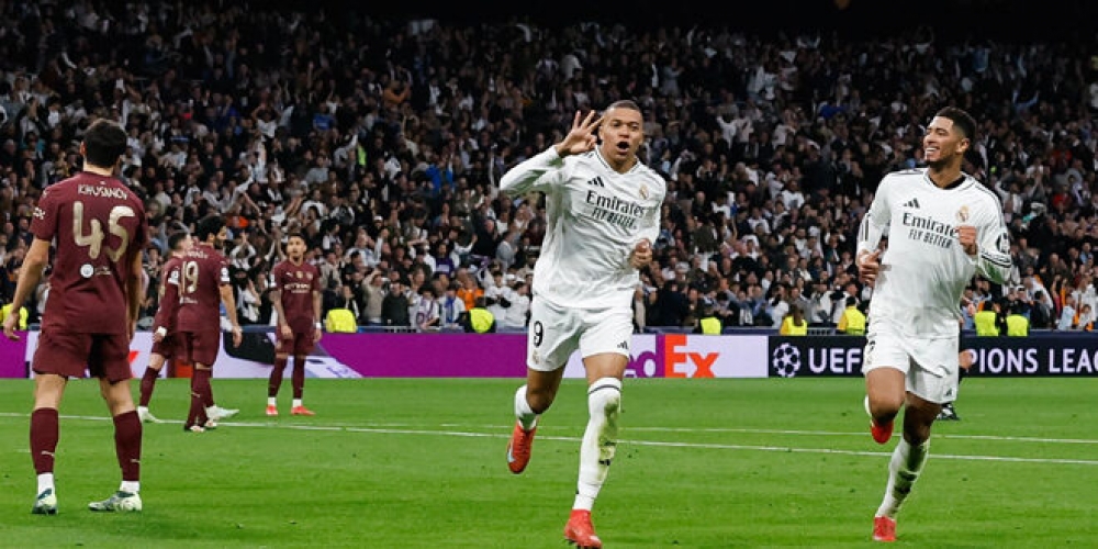 ريال مدريد يكتسح مانشستر سيتي ويتأهل إلى ثمن نهائي دوري الأبطال