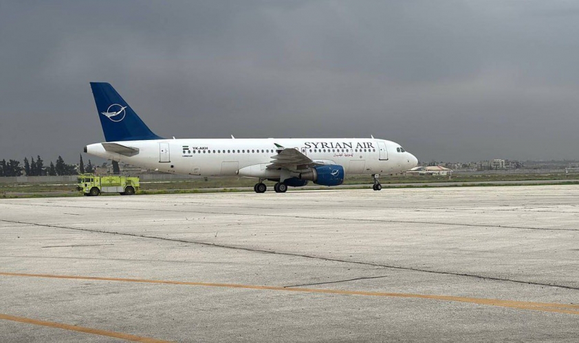 مطار حلب الدولي يستأنف نشاطه مع أول رحلة قادمة من دمشق