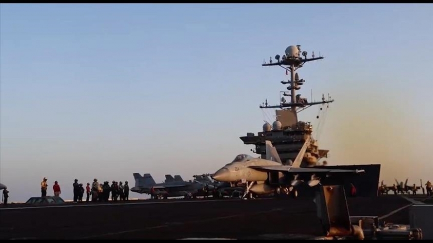 القوات اليمنية تستهدف قطع بحرية أمريكية في البحر الأحمر والحاملة ترومان