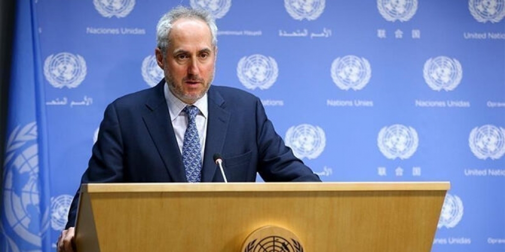 دوجاريك: سوريا لا تزال دولة عضواً في المنظمة وقرار تغيير تأشيرات أعضاء البعثة لا يؤثر على ذلك