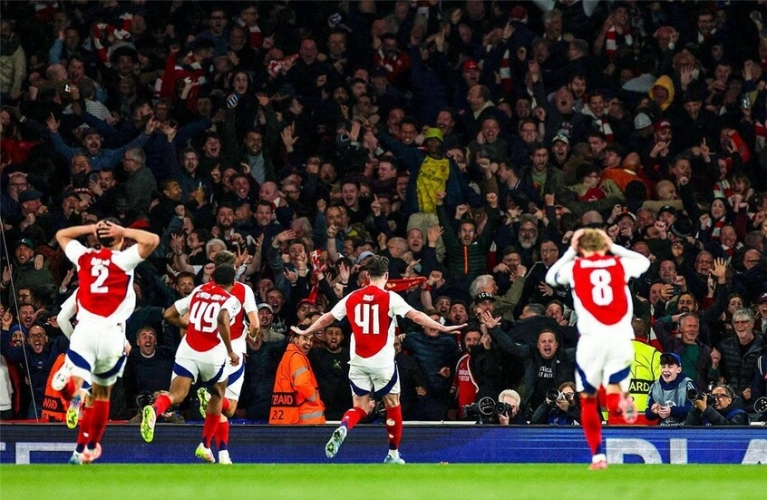 أرسنال يقهر ريال مدريد بثلاثية نظيفة في ذهاب ربع نهائي دوري أبطال أوربا
