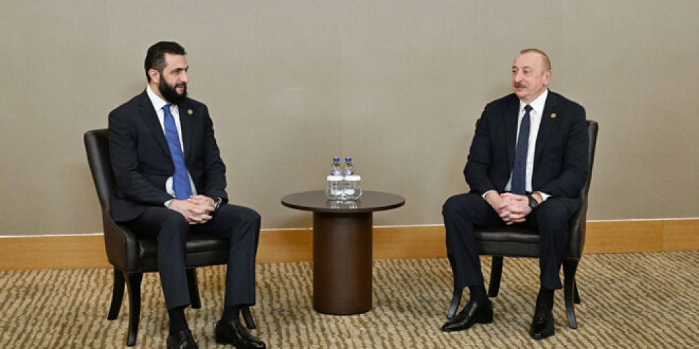 الرئيس الشرع يجري سلسلة لقاءات على هامش 