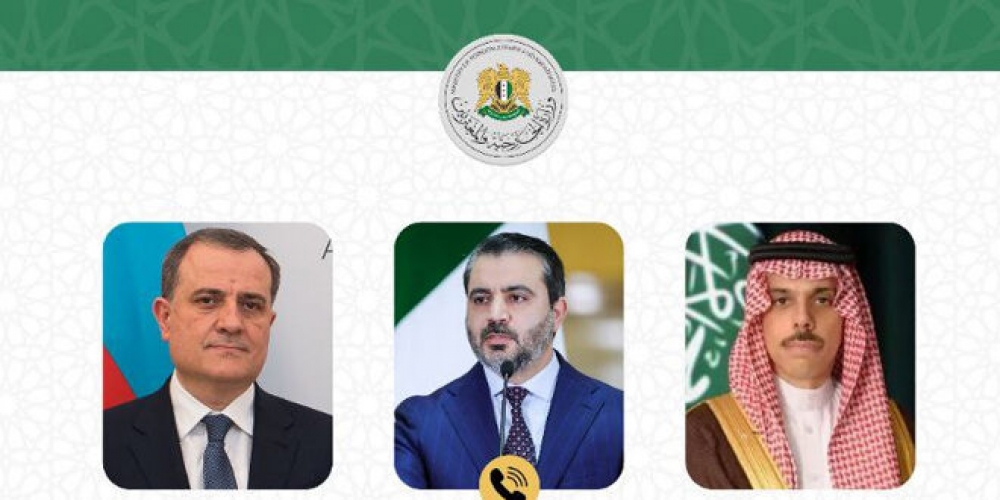 الوزير الشيباني يبحث هاتفياً مع نظيريه الأذربيجاني والسعـودي سبل تطوير العلاقات الثنائية