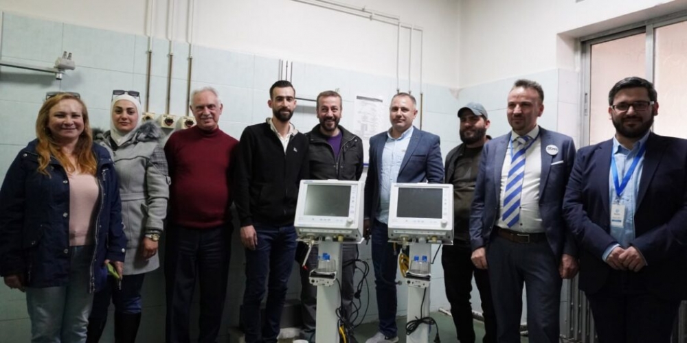 مشفى الزهراوي بدمشق ‏يتسلم أجهزة طبية جديدة من الجمعية الطبية السورية ‏الألمانية