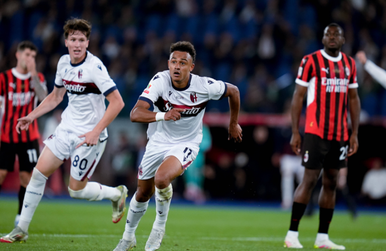 بولونيا يقهر ميلان ويتوج بطلا لكأس إيطاليا للمرة الثالثة 