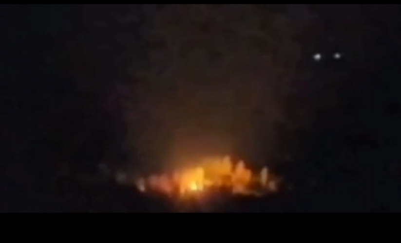 إطلاق صواريخ من سوريا باتجاه الجولان المحتل والاحتلال يرد