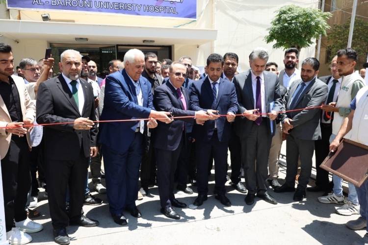 افتتاح مشفى البيروني الجامعي - قسم المزة بعد تأهيله