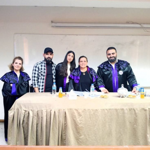 الصحفية يارا شاهين تنال درجة الماجستير الأكاديمي في قسم الصحافة والنشر بكلية الإعلام