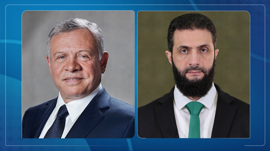 الرئيس الشرع يتلقى برقية تهنئة من الملك عبد الله الثاني بمناسبة العام الهجري الجديد