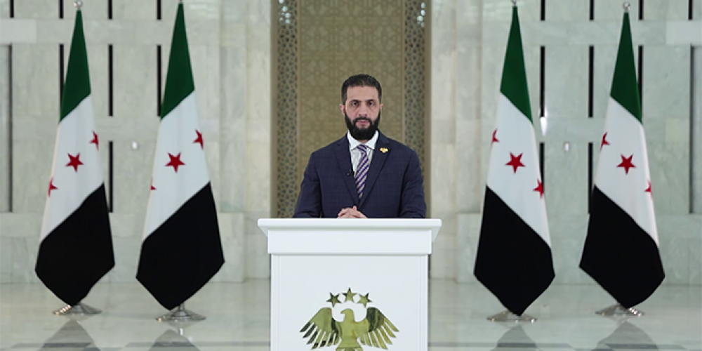 الرئيس الشرع: الشعب السوري يقف في قلب معركة وطنية تهدف إلى حماية وحدة البلاد وصون استقرارها