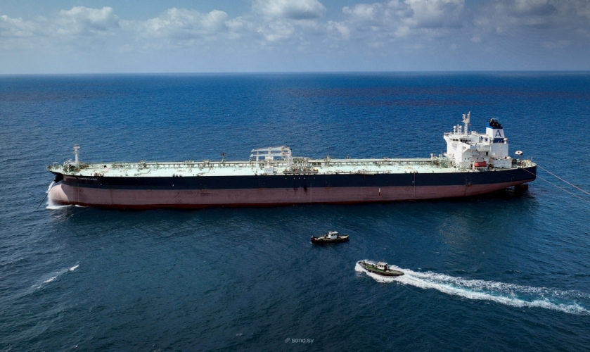 تصدير 600 ألف برميل نفط من مصب طرطوس لمصلحة شركة عالمية