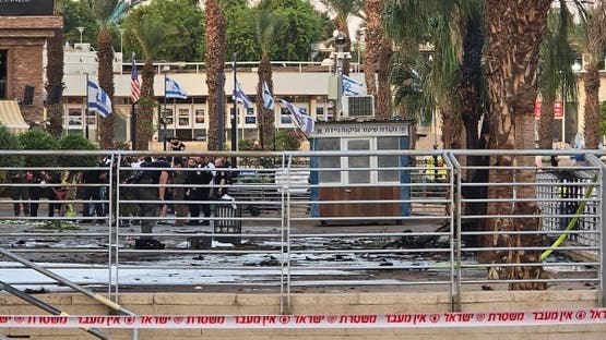 إصابة 22 إسرائيلياً في إيلات بإسرائيل بانفجار مسيرة يمنية