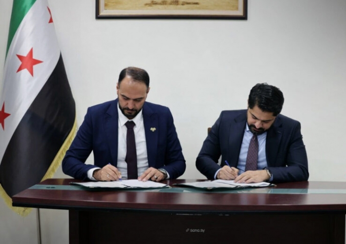مذكرة تفاهم سورية عراقية لتطوير معمل إسمنت حماة