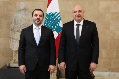 الشيباني عقب لقائه الرئيس اللبناني: نفتح صفحة جديدة مبنية على التعاون وتسوية الملفات العالقة