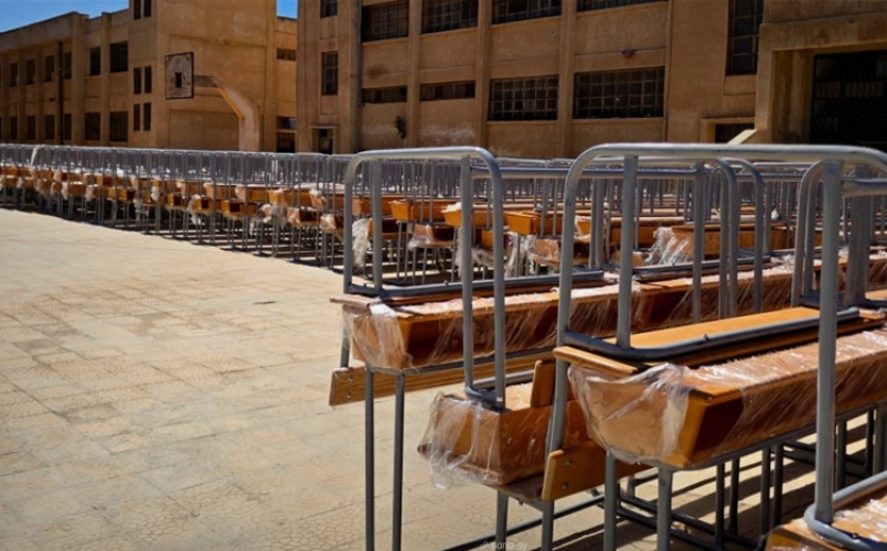 100 ألف مقعد دراسي للمدارس السورية ضمن مبادرة من رجل الأعمال الإماراتي خلف الحبتور