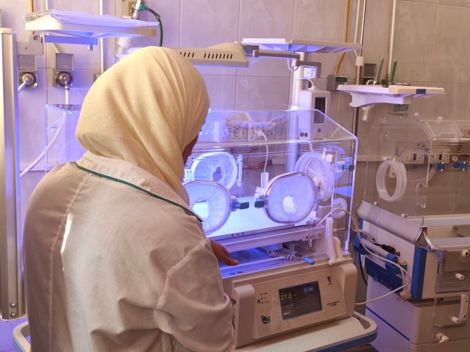 تزويد مشفى الجولان الوطني بأجهزة طبية متطورة