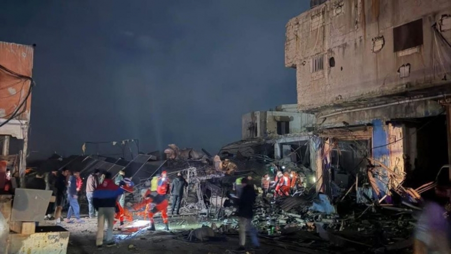 العدو الصهيوني يقصف مبانٍ سكنية في الجنوب والبقاع الغربي