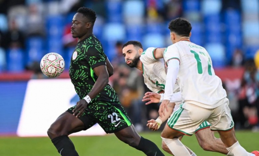 نيجيريا تهزم الجزائر بثنائية نظيفة لتواجه المغرب في نصف نهائي أمم إفريقيا