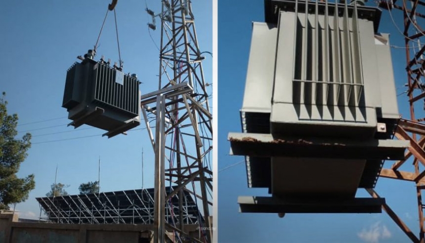 زيادة استطاعة 4 مراكز تحويل كهربائية في الغوطة الشرقية بريف دمشق