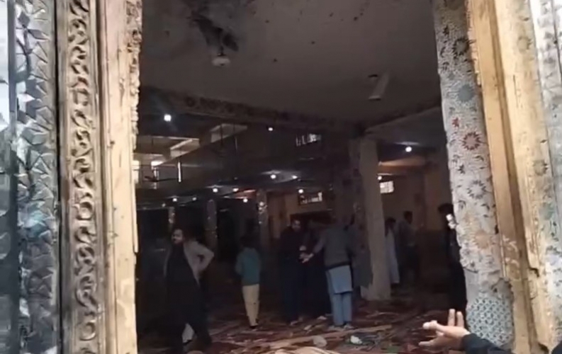 ارتفاع حصيلة التفجير الانتحاري في مسجد بباكستان إلى 36 قتيلاً