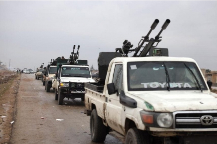 تحشيد عسكري لقوات سورية على الحدود السورية – العراقية وسط توترٍ إقليمي