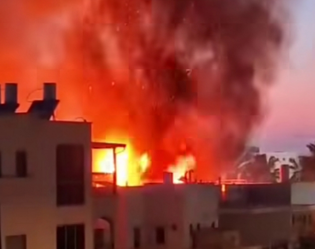 إصابة 15 إسرائيلياً في الهجوم الصاروخي لحزب الله على نهاريا 