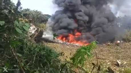 مقتل 90 جنديا جراء تحطم طائرة عسكرية في جنوب غرب كولومبيا