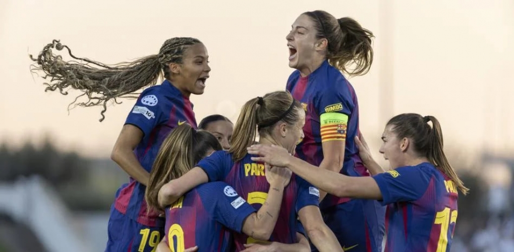 سيدات برشلونة يسحقن سيدات ريال مدريد بسداسية في دوري أبطال أوروبا للسيدات