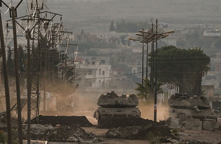 الجيش الاسرائيلي يتوغل إلى داخل مدينة السلام في ريف القنيطرة