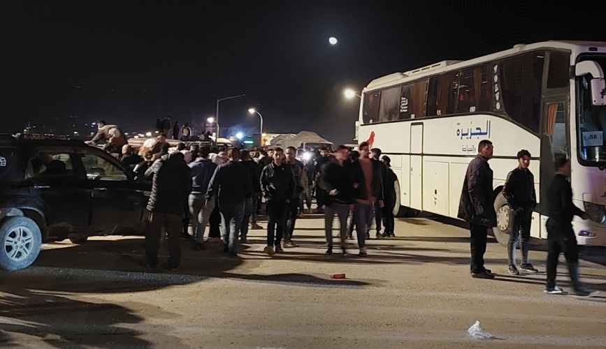 وصول 200 عائلة إلى عفرين بريف حلب ضمن القافلة الثانية للعودة من الحسكة