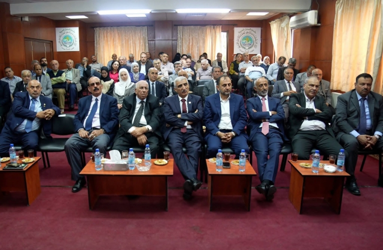 مدير عام أكساد يبحث وفد من الاتحاد العام للمزارعين الأردنيين تعزيز التعاون الزراعي العربي