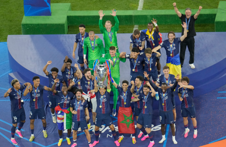 باريس سان جيرمان يهزم أرسنال ويتوج بلقب دوري أبطال أوروبا
