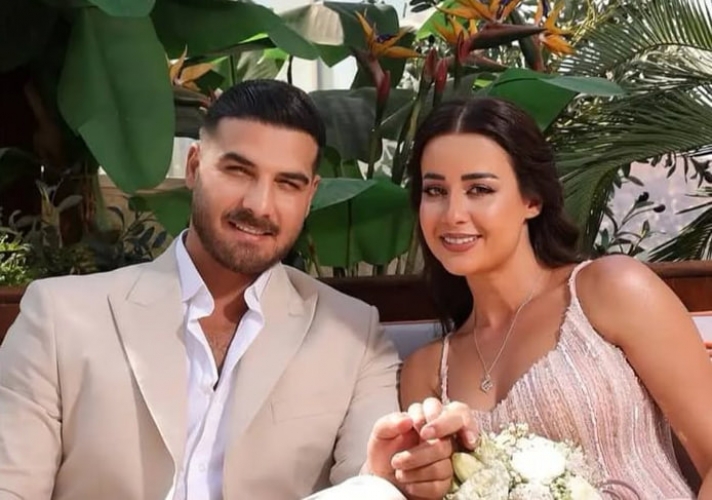 خطوبة الممثلين حسن خليل وروعة السعدي في دمشق