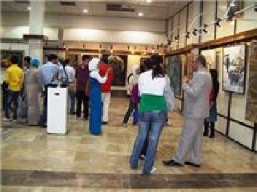 ربيع وطن معرض تشكيلي في حلب 