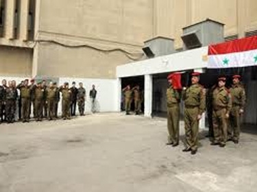 تشييع جثامين 4 شهداء قضوا برصاص المجموعات الإرهابية المسلحة في حمص ودوما