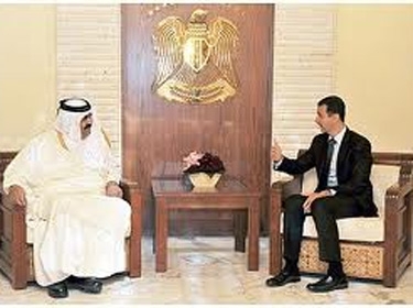 الرفض السوري للعدوان على ليبيا اغضب امير قطر وكشف حقده الدفين 