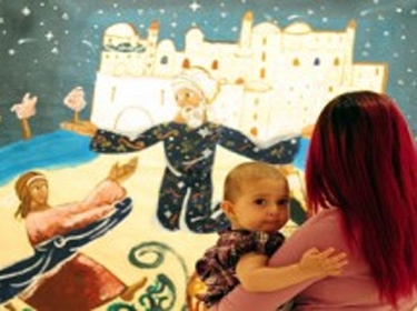 حوار روحي فني بين الثقافتين الإسلامية والمسيحية في معرض الغيب والشهادة للإسباني مورينو  