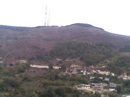 جبل النبي صالح مشهد مختلف شكلته الطبيعة