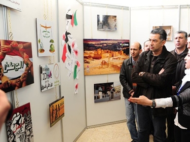 وثق جرائم الإرهابيين.. معرض سورية أمل وعمل دليل على إرادة الشعب السوري