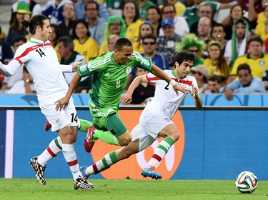 التعادل الأول في المونديال بين إيران و نيجيريا