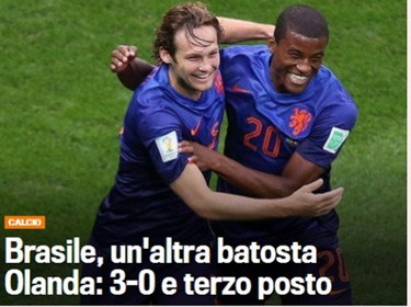 الصحف العالمية: البرازيل تتعرض للذل مجدداً بالمونديال