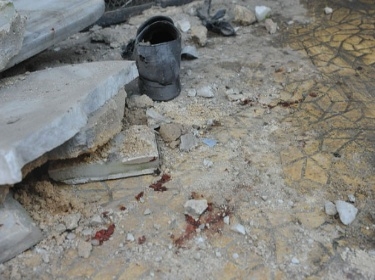 A terrorist roadside bomb blast leaves two civilians killed in Sweida countryside