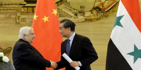 China and Syria stress importance of inseparability of counterterrorism efforts and a political solution  