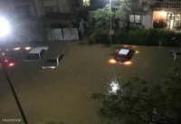 أمطار غزيرة على القاهرة.. وقطع طرقات
