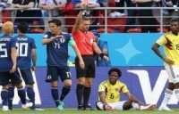 أول بطاقة حمراء في مونديال روسيا من نصيب كولومبيا