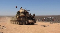 من عمليات الجيش السوري على محاور بادية السويداء الشرقية باتجاه تلول الصفا