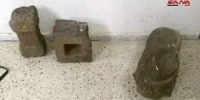 ضبط قطع أثرية بريف درعا كانت معدة للتهريب إلى خارج سورية