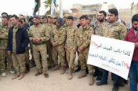 الإحتلال التركي يوقف دفع رواتب الإرهابيين العرب في ميليشيا الجيش الحر دون التركمان