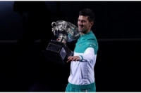 الصربي (ديوكوفيتش) يتوج بلقب بطولة أستراليا المفتوحة للتنس