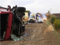 مصرع  10 في اصطدام شاحنة بثلاث مركبات جنوب غربي الهند